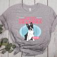 Boston Terrier Grandma Bostie Dog Owner Boston Terrier Men Women Women's Heather T-Shirt Athletic Heather