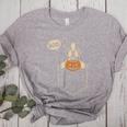 Boston Terrier Halloween Cute Bostie Dog Pocket Boo Women's Heather T-Shirt Athletic Heather