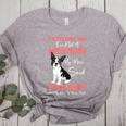 Boston Terrier Mom American Gentleman Dog Lover Mother's Day Women's Heather T-Shirt Athletic Heather