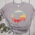 Catch Some Rays Vintage Retro Grizzly Bear Women's Heather T-Shirt Athletic Heather