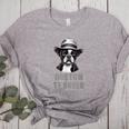 Cute Boston Terrier Dad Dog Lovers Puppy Bostie Owner Women's Heather T-Shirt Athletic Heather