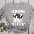 Cute Boston Terrier Need More Sleep Pajamas Nightgown Women's Heather T-Shirt Athletic Heather