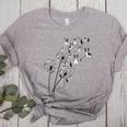 Dandelion Boston Terrier Flower Floral Bostie Tree Women's Heather T-Shirt Athletic Heather
