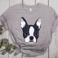 Kids Boston Terrier Dog For Women And Girls Women's Heather T-Shirt Athletic Heather