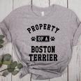 Property Of Boston Terrier Boston Terrier Shirt Women's Heather T-Shirt Athletic Heather
