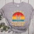 Proud Boston Terrier Dad Dog Owner Fathers Day Men Women Kids Women's Heather T-Shirt Athletic Heather