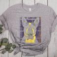 Vintage Boston Terrier Dog Women's Heather T-Shirt Athletic Heather
