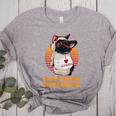 Vintage Boston Terrier Grandma Wear Sunglasses Dog Lover Men Women Girls Kids Women's Heather T-Shirt Athletic Heather