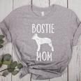 Vintage Boston Terrier Mom Dog Owner Bostie Mother Women's Heather T-Shirt Athletic Heather