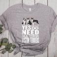 Yes I Really Do Need All These Boston Terriers Women's Heather T-Shirt Athletic Heather