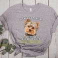 Yorkshire Terrier Yorkie Dog Professional Human Trainer Women's Heather T-Shirt Athletic Heather