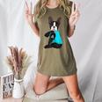 Boston Terrier I Love Mom Apparel Women's Heather T-Shirt Heather Olive