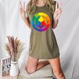 Color Wheel Palette Shirt Artist Painter Art Teacher Tshirt Women&#x27;s Heather T-Shirt Heather Olive