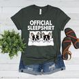 Boston Terrier Dog Official Sleep Pajamas Nightgown Women's Heather T-Shirt Heather Forest