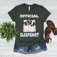 Boston Terrier Dog Official Sleepshirt Pajamas Nightgown For Men Women Girls Kids Women's Heather T-Shirt Heather Forest