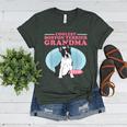 Boston Terrier Grandma Bostie Dog Owner Boston Terrier Men Women Women's Heather T-Shirt Heather Forest