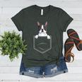 Boston Terrier In The Pocket Cute Boston Terrier Dog Lovers For Men Women Girls Kids Women's Heather T-Shirt Heather Forest