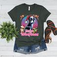 Boston Terrier Santa Claus Coffee Mug Merry Christmas Dogs Women's Heather T-Shirt Heather Forest