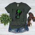 Cool Saint Patrick's Boston Terrier T Shirt For Dogs Lovers Women's Heather T-Shirt Heather Forest