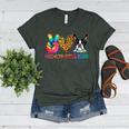 Peace Love Boston Terrier Tie Dye Dog Lover For Men Women Girls Kids Women's Heather T-Shirt Heather Forest