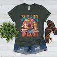 Sedona Arizona Nature Hiking Mountains Outdoors Vintage Women's Heather T-Shirt Heather Forest