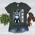 USA Flag Boston Terrier Best Dog Mom Ever 2025 Women's Heather T-Shirt Heather Forest