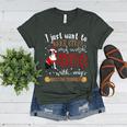 Watch Christmas Movies With My Boston Terrier Bostie Women's Heather T-Shirt Heather Forest