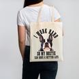 Bostie Mama Dog Dad Boston Terrier For Men Women Canvas Tote Bag, Couple Gifts, Boston Terrier Dad Gifts, trending gift