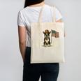 Boston Terrier 4th Of July US American Flag Dog Patriotic Canvas Tote Bag, Patriotic Boston Terrier Gifts, American Boston Terrier Gifts, Boston Terrier 4th Of July Gifts, trending gift