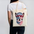 Boston Terrier 4th Of July US Merica Bostie Dog Patriotic For Men Women Kids Canvas Tote Bag, Patriotic Boston Terrier Gifts, Boston Terrier 4th Of July Gifts, trending gift