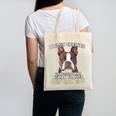 Boston Terrier Brindle Dog Professional Human Trainer Canvas Tote Bag, trending gift
