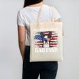 Boston Terrier Dad American Flag 4th Of July Dog Fathers Day Canvas Tote Bag, Couple Gifts, Boston Terrier Dad Gifts, American Boston Terrier Gifts, Boston Terrier 4th Of July Gifts, trending gift