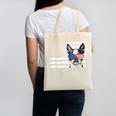 Boston Terrier Dog 4th Of July US American Flag Patriotic Canvas Tote Bag, Patriotic Boston Terrier Gifts, American Boston Terrier Gifts, Boston Terrier 4th Of July Gifts, trending gift