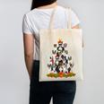Boston Terrier Dog Christmas Tree Santa Hat Xmas Pajama Men Women Kids Canvas Tote Bag, Boston Terrier Christmas Gifts, trending gift