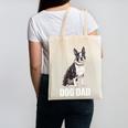 Boston Terrier Dog Dad Boston Terrier Dog Lovers Canvas Tote Bag, Couple Gifts, Boston Terrier Dad Gifts, trending gift