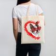 Boston Terrier Dog Mom Dad Valentine’s Day Pet Lover For Men Women Kids Canvas Tote Bag, Couple Gifts, Mom Gifts, Boston Terrier Dad Gifts, Boston Terrier Mom Gifts, trending gift