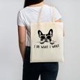 Boston Terrier Dog Owner I Do What I Want Pet Canvas Tote Bag, trending gift