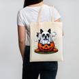 Boston Terrier Ghost Boo Halloween Kids Canvas Tote Bag, Boston Terrier Ghost Gifts, Boston Terrier Halloween Gifts, trending gift