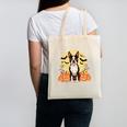 Boston Terrier Halloween Dog Lover Pumpkin Costume Canvas Tote Bag, Boston Terrier Halloween Gifts, trending gift