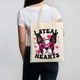 Boston Terrier Heart Glasses Girls Bostie Valentines Day Canvas Tote Bag, trending gift