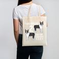Boston Terrier Humor Bostie Dog Lover For Men Women Kids Canvas Tote Bag, trending gift