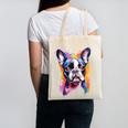 Boston Terrier Lover Pop Art Color Boston Terrier Dog For Men Women Girls Kids Canvas Tote Bag, trending gift