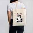 Boston Terrier Mug Shot Guilty Dog Canvas Tote Bag, trending gift