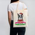 Boston Terrier Santa Claus Christmas Dog Canvas Tote Bag, Boston Terrier Christmas Gifts, trending gift