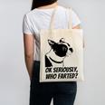 Boston Terrier Shirt Ok Seriously Who Farted Canvas Tote Bag, trending gift