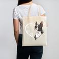 Boston Terrier Shirts For Women Girls Kids Heart Cute Canvas Tote Bag, trending gift