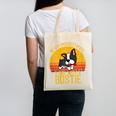 Boston Terrier Never Underestimate a Girl With a Bostie Canvas Tote Bag, trending gift