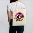 Boston Terrier Wearing A Cowboy Hat On T-Rex Canvas Tote Bag, trending gift