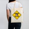 Caution Sign Boston Terrier Dog Bostie Puppy Canvas Tote Bag, trending gift