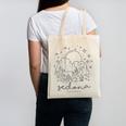 Cool Vintage Cactus Sedona Arizona Camping Souvenir Canvas Tote Bag, trending gift